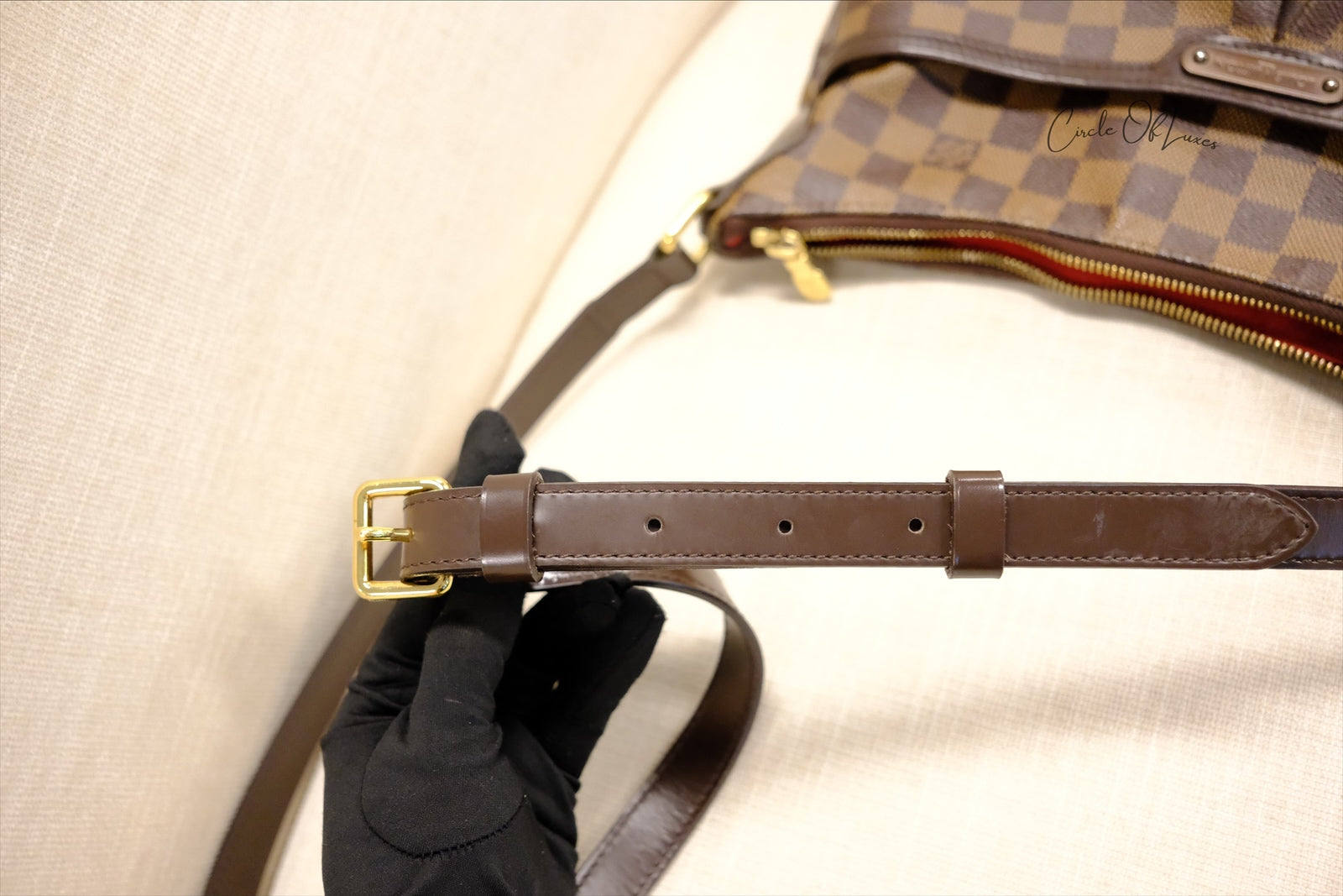 LOUIS VUITTON BLOOMSBURY PM DAMIER EBEN