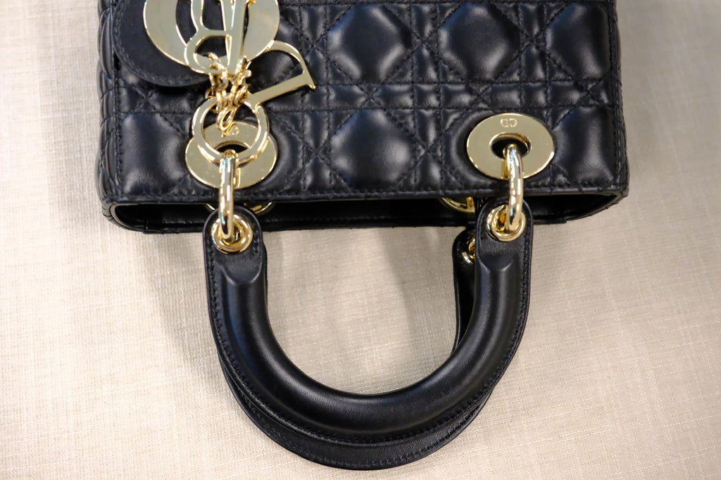 CHRISTIAN DIOR LADY DIOR MY ABCDIOR BAG GHW