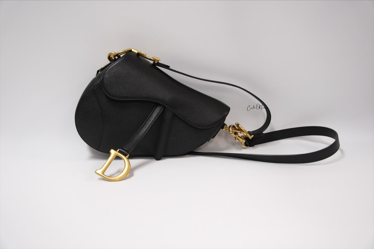 DIOR SADLE DIOR BLACK MEDIUM