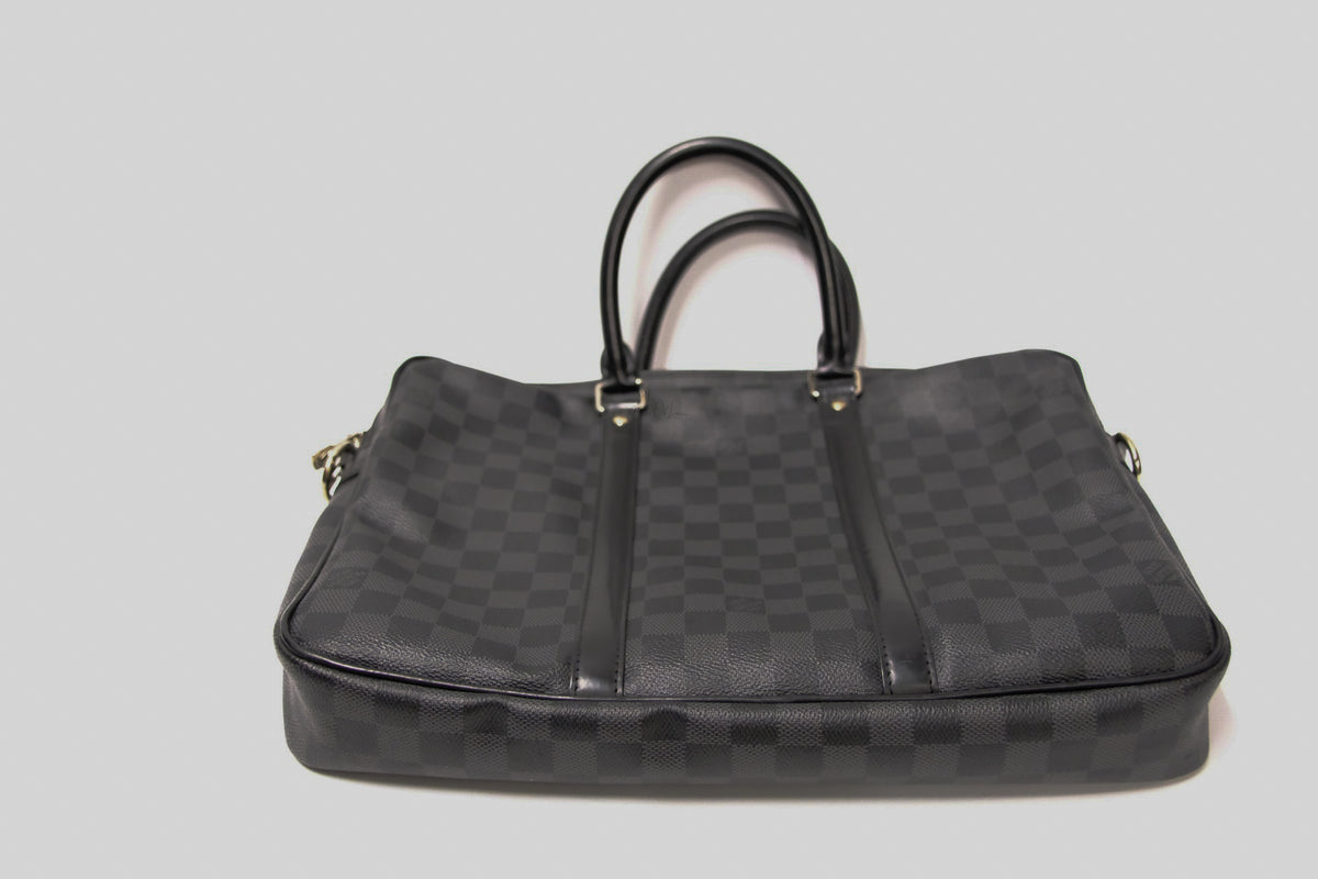 Louis Vuitton Porte-Documents Voyage PM  Damier Graphite Canvas SHW