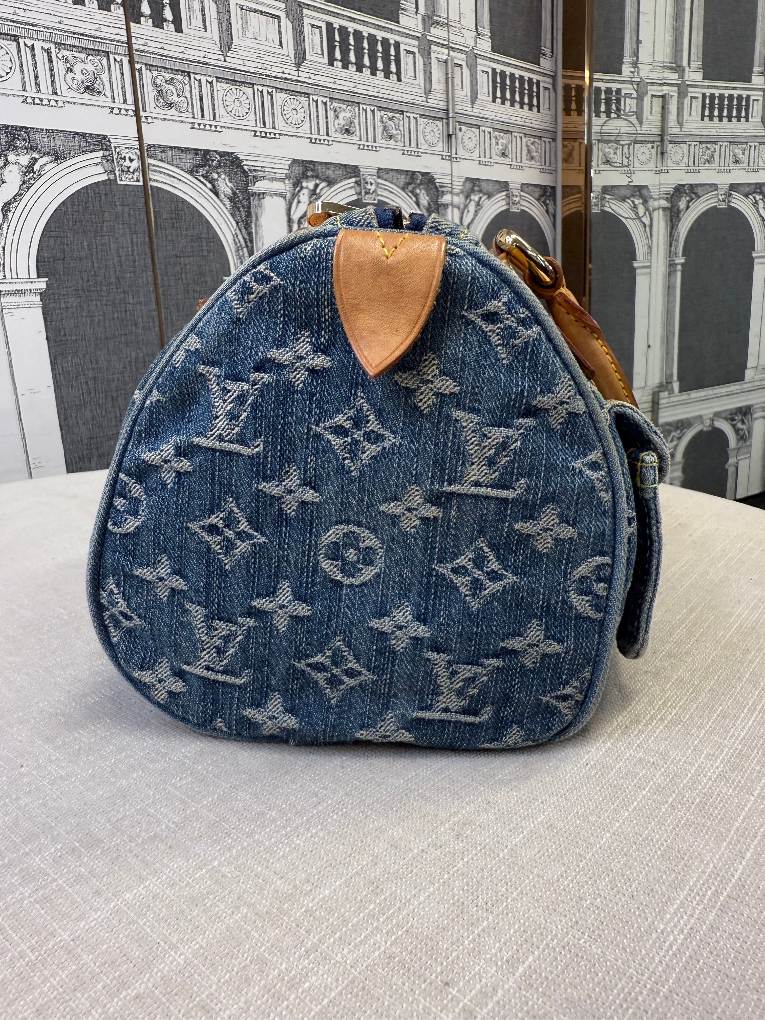 LOUIS VUITTON SPEEDY NOE  DENIM