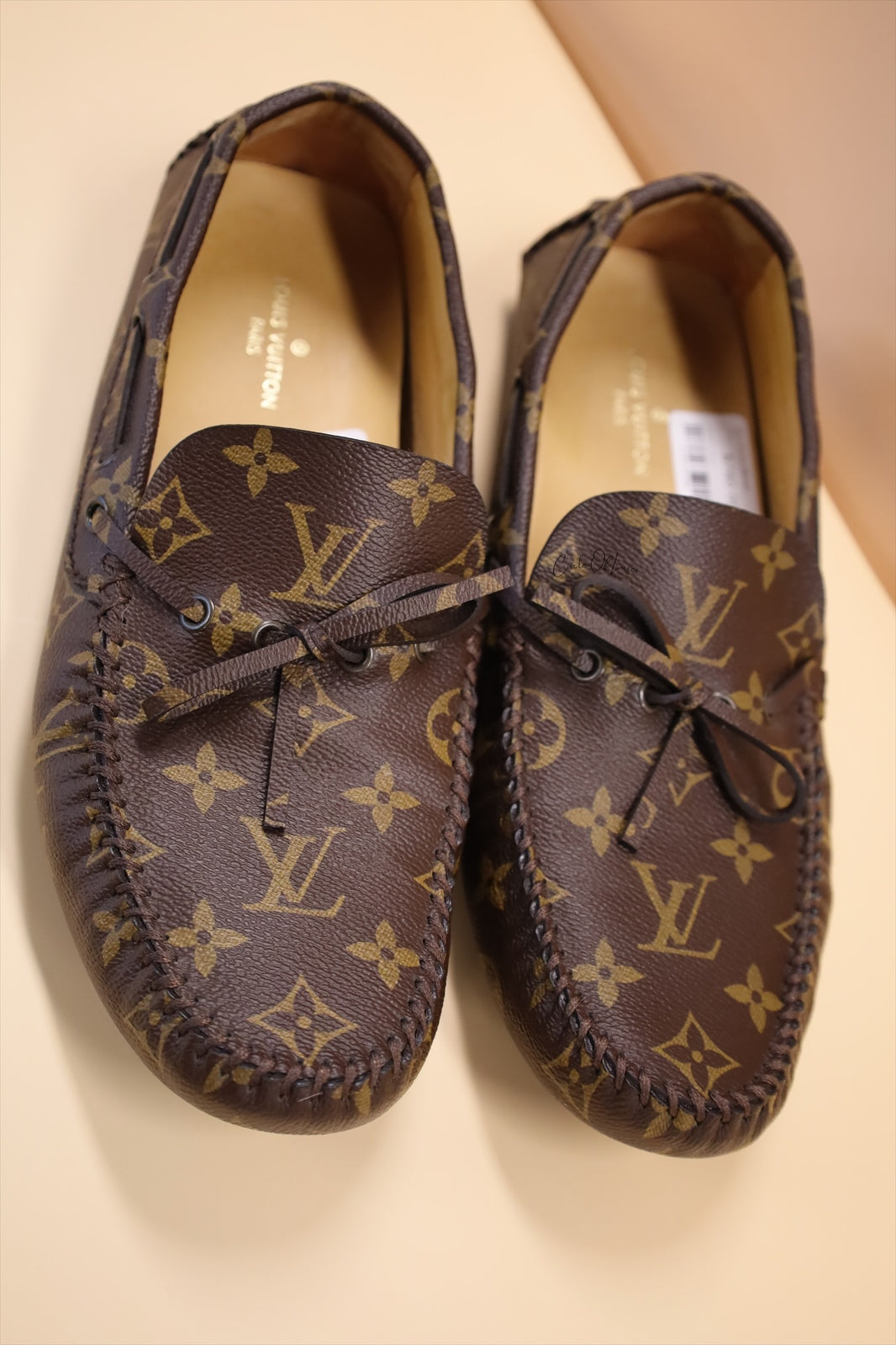 LOUIS VUITTON DRIVEE MOCASSIN MONOGRAM LOAFER  43.5