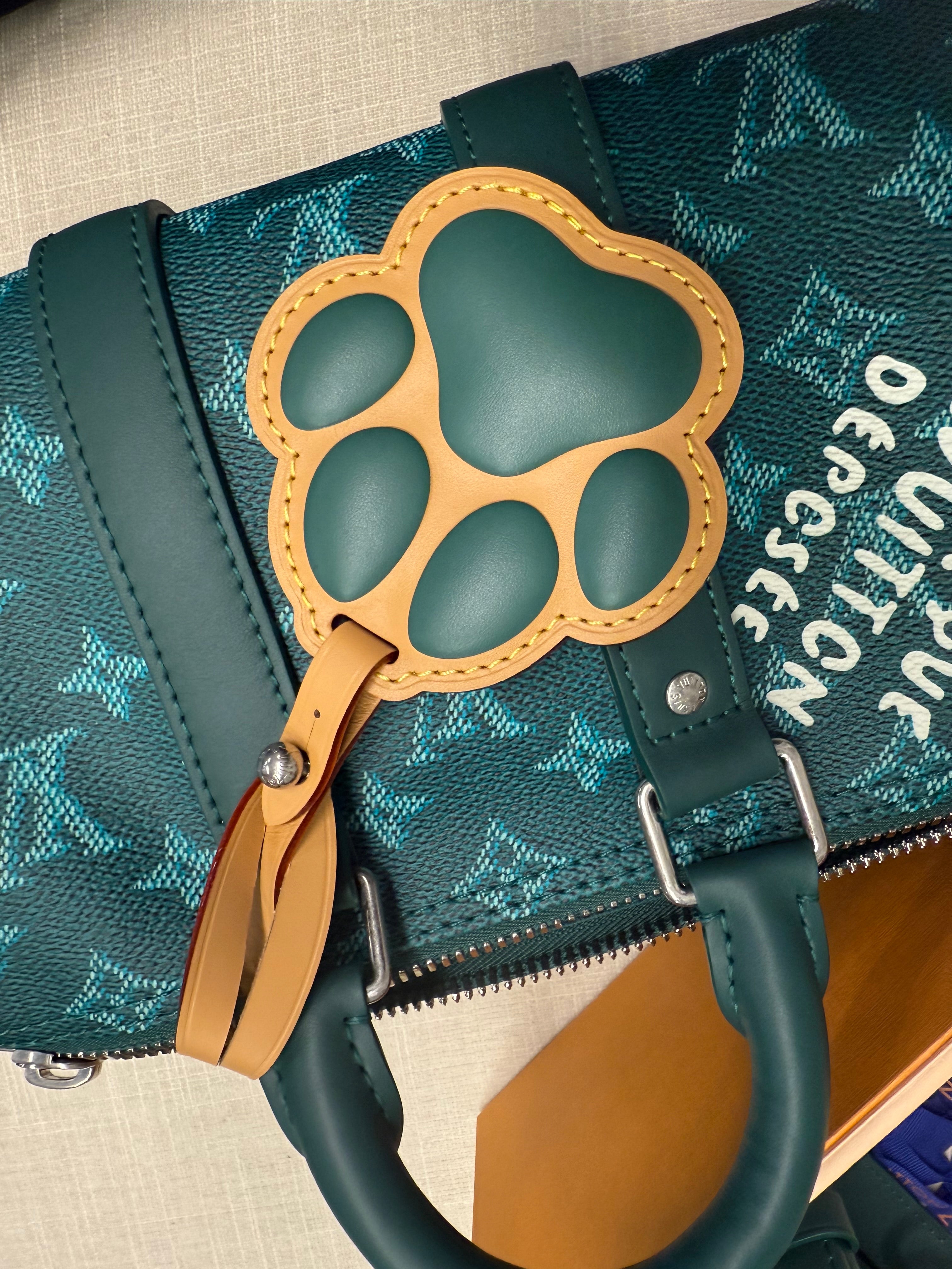 LOUIS VUITTON KEEPALL  25 GREEN