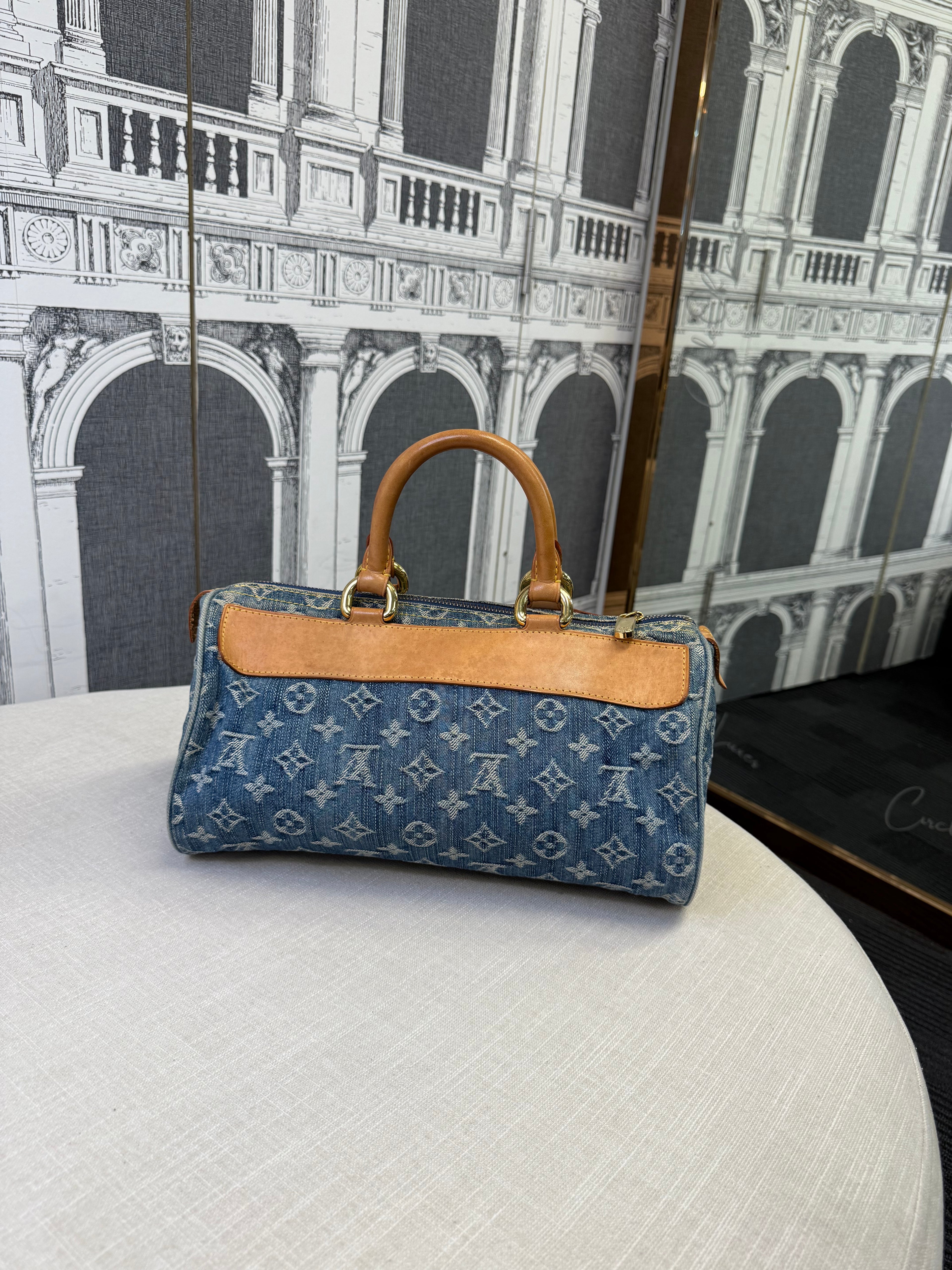 LOUIS VUITTON SPEEDY NOE  DENIM