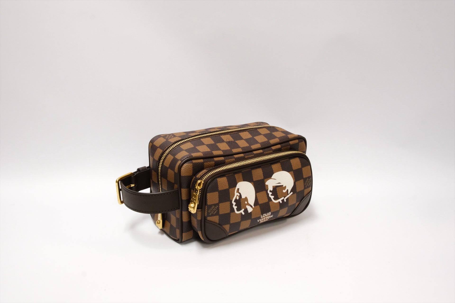 LOUIS VUITTON x NIGO DOPP KIT DAMIER PHRIENDSHIP