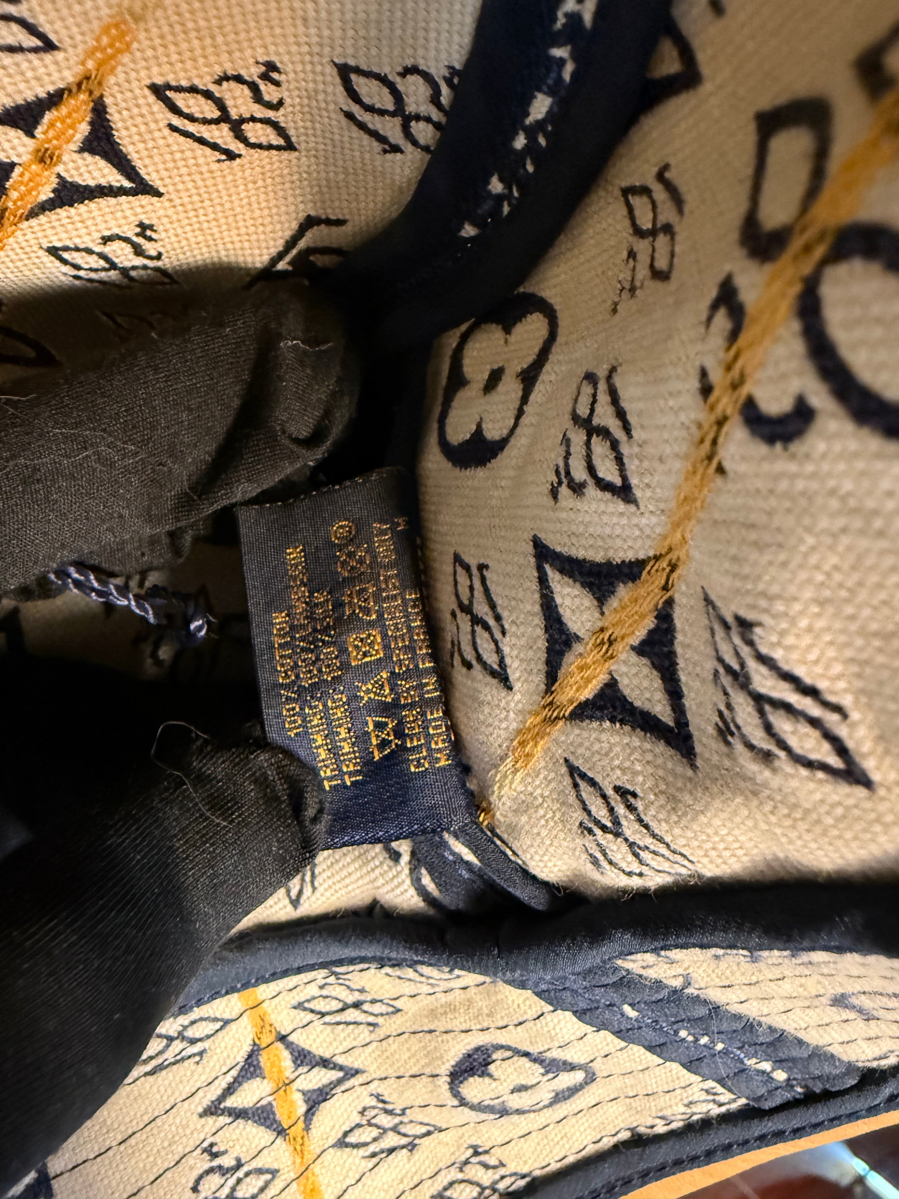 LOUIS VUITTON SIZE M SINCE 1854 HAT BLUE