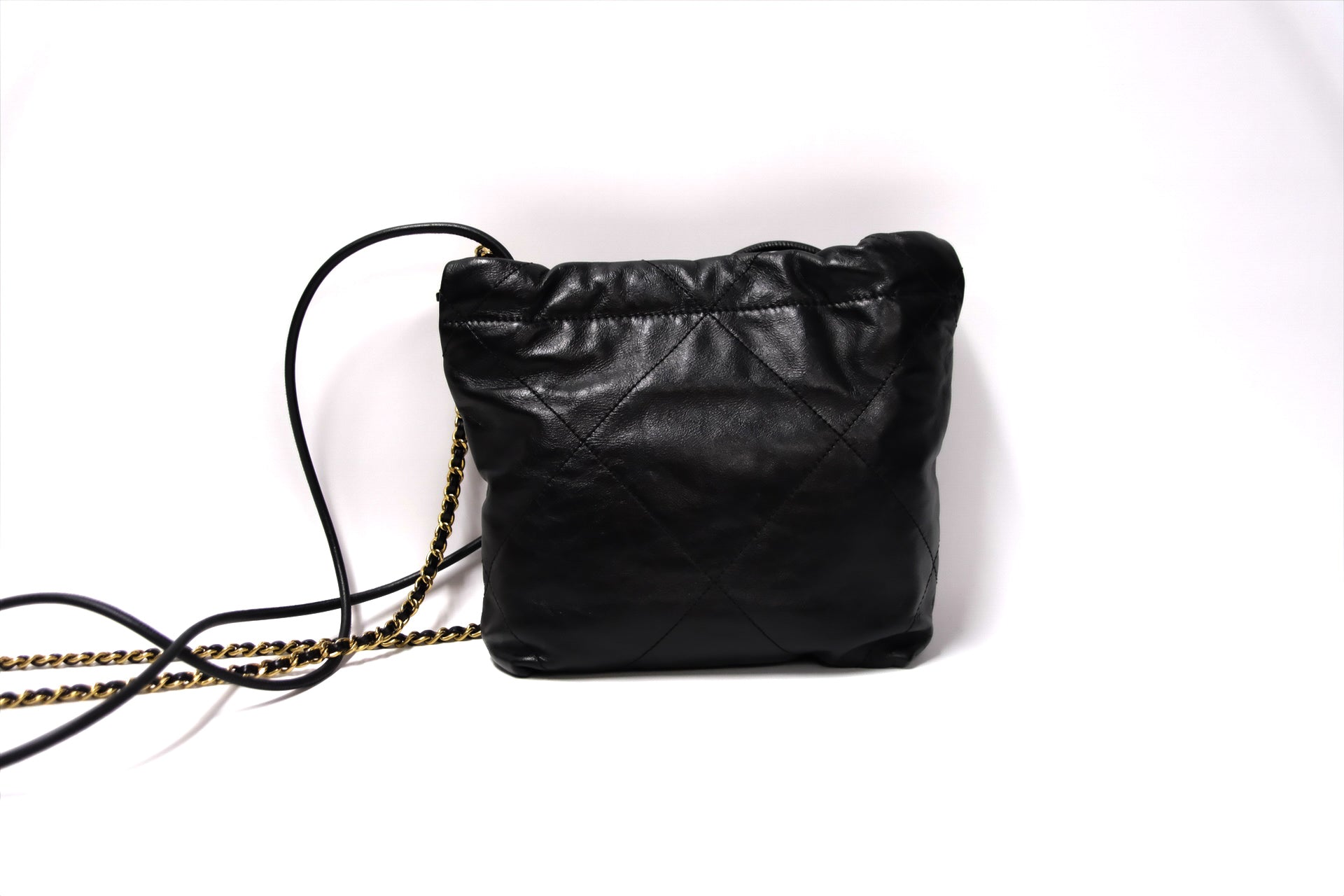 CHANEL C22 MINI BLACK GHW