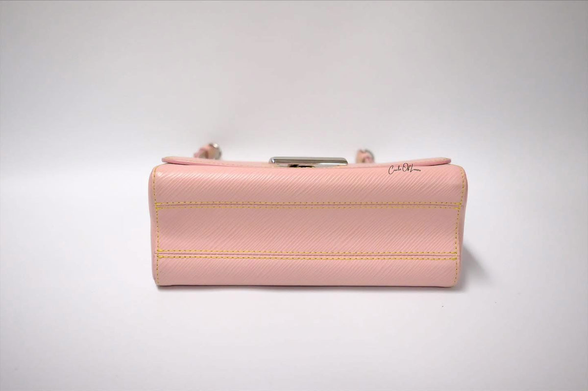 LOUIS VUITTON  TWIST PINK EPI MM SHW