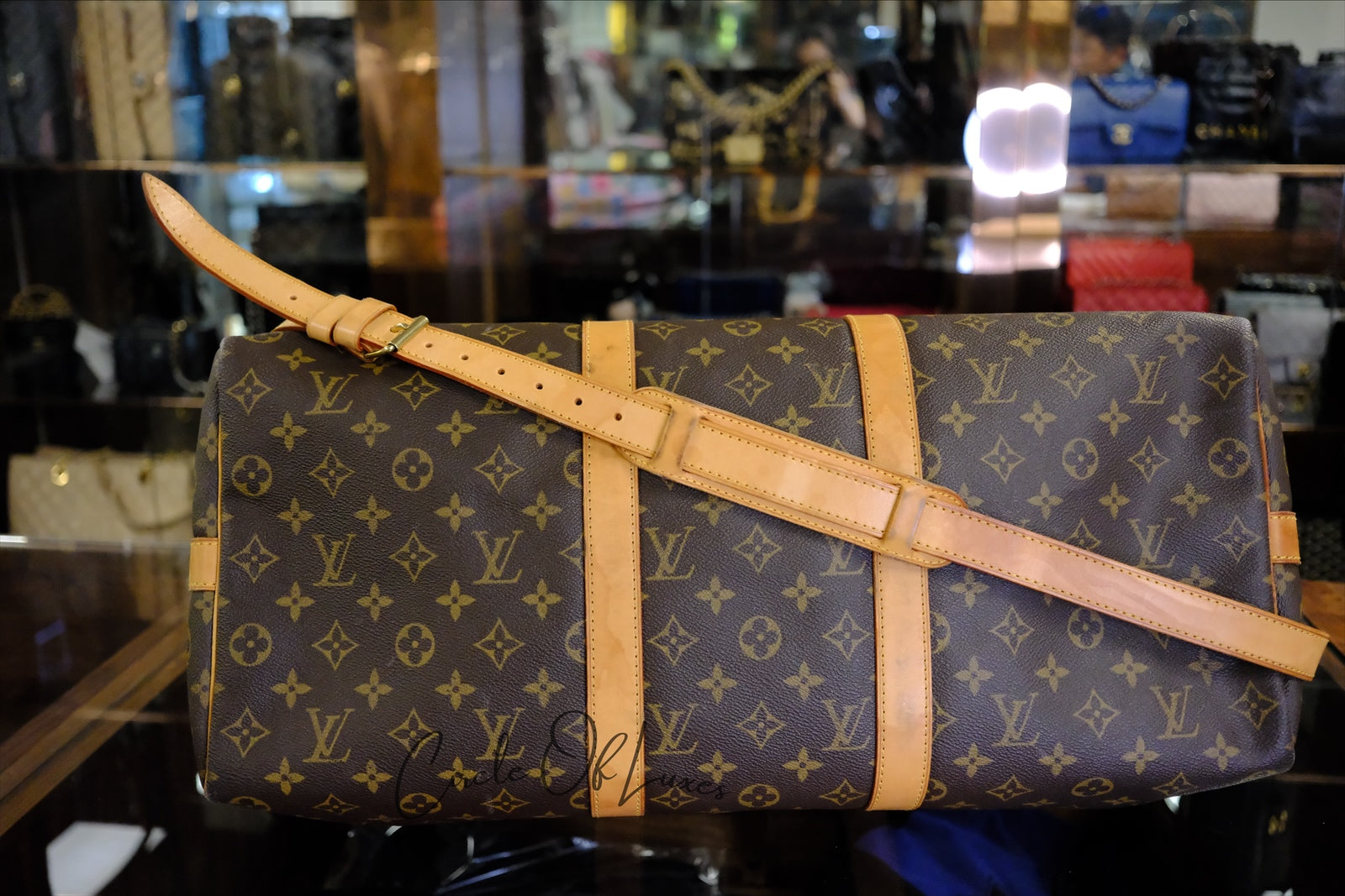 Louis Vuitton Keepall 55 Bandoulière  Monogram