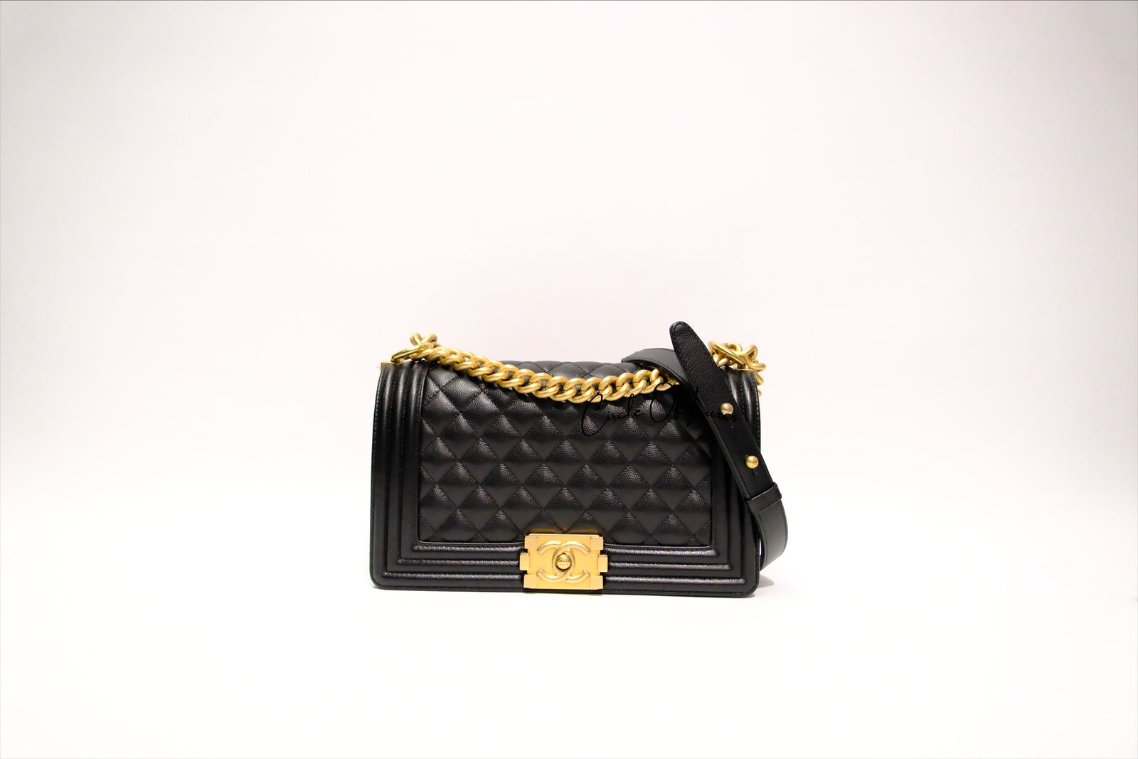 GUCCI MARMONT BUMBAG BLACK MATELASSE