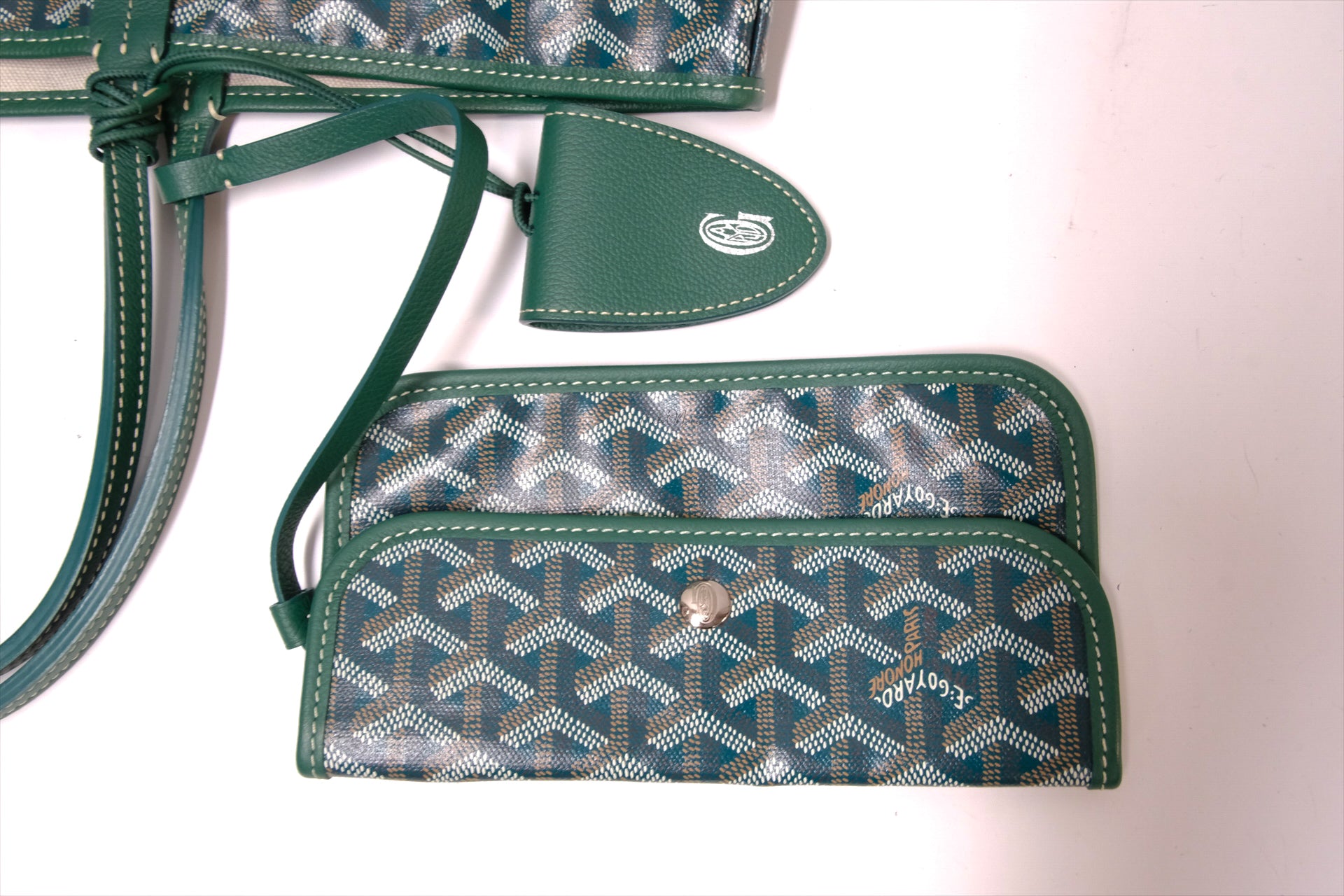 GOYARD SAINT LOUIS PM WITH CLIP