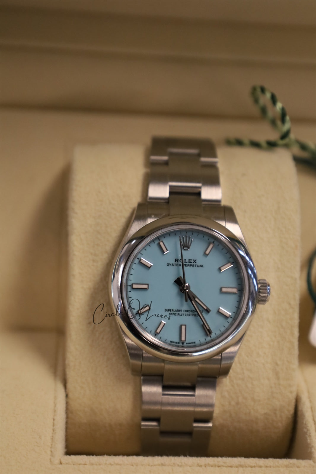ROLEX  TIFFANY OYSTER PERPETUAL 31mm