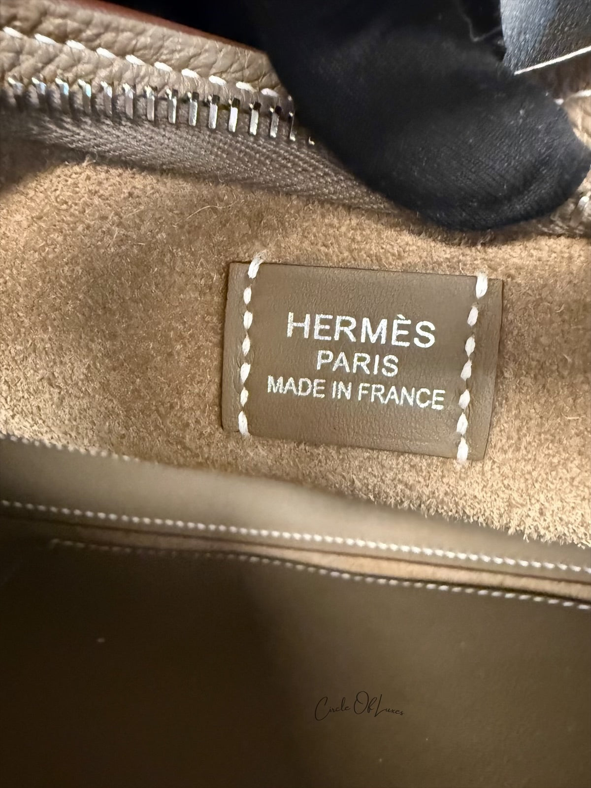 HERMES SAC PETIT ARCON TOGO ETOUPE PHW