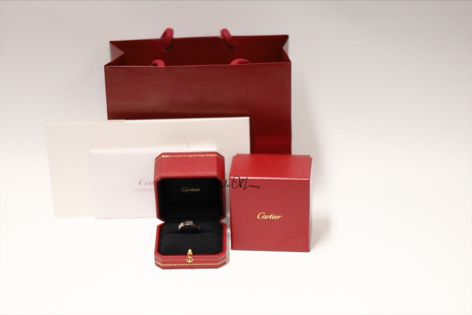 CARTIER LOVE RING 63 MEDIUM  MODEL
