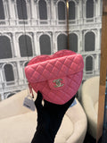 CHANEL HEART PINK