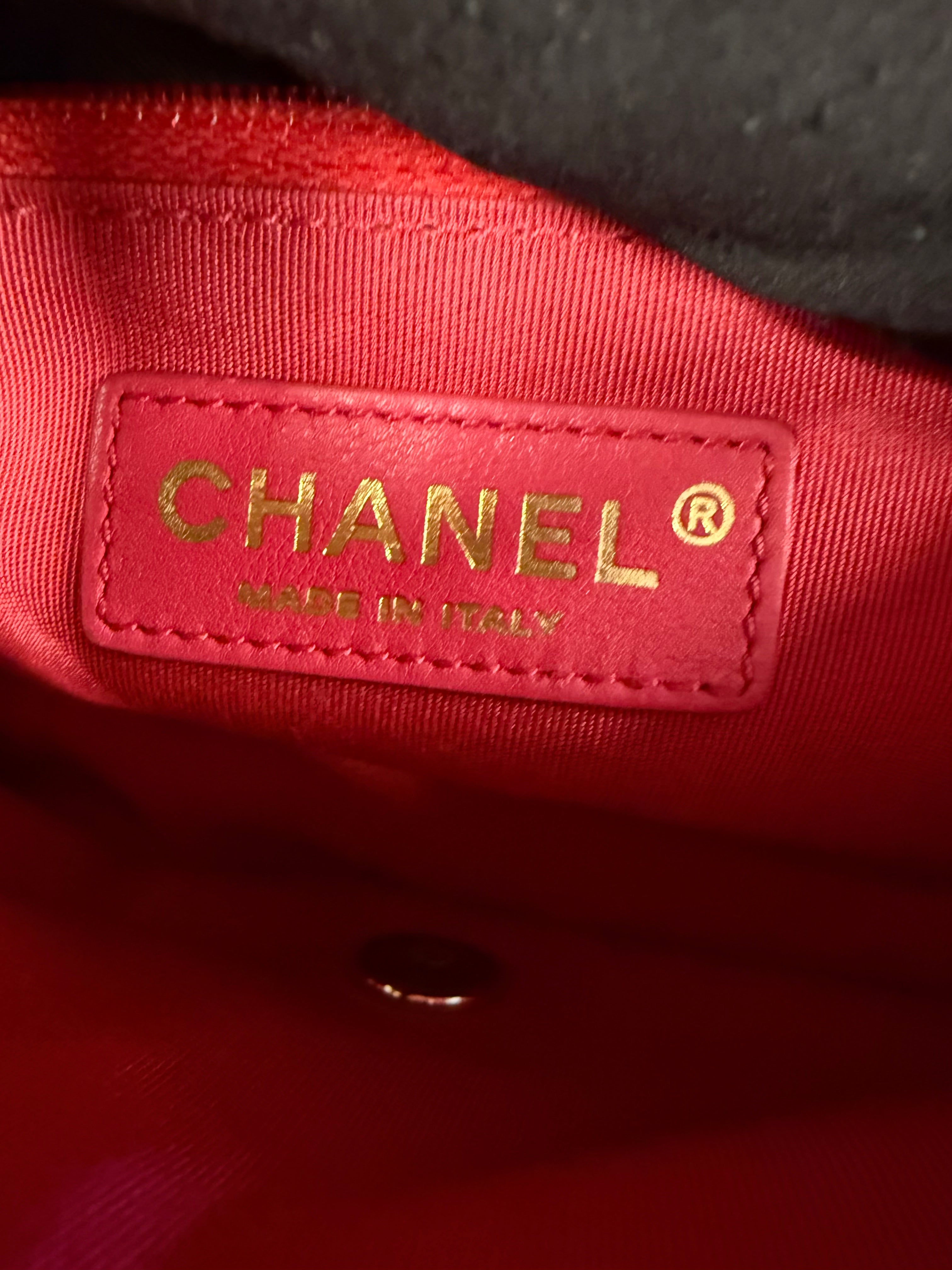 CHANEL SMALL CALFSKIN MADEMOISELLE FLAP PINK BAG