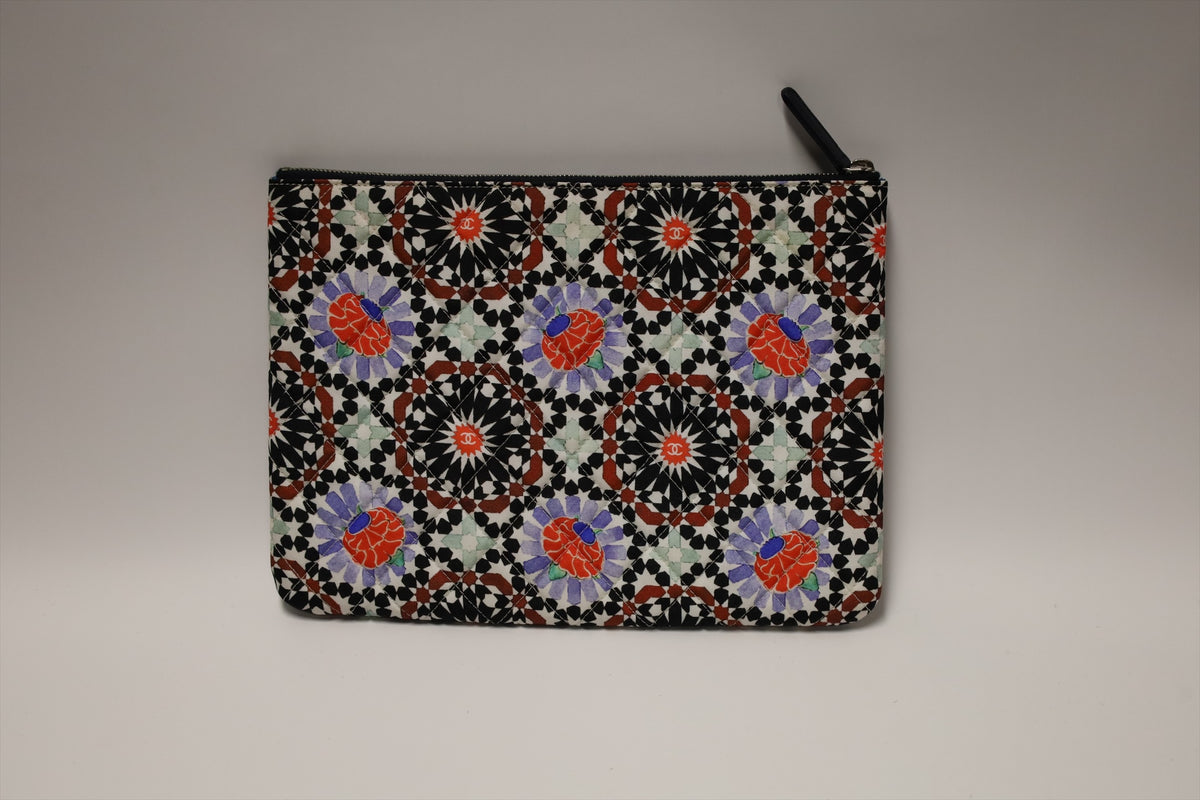 CHANEL PARIS DUBAI CANVAS MUTIL COLOUR OCASE