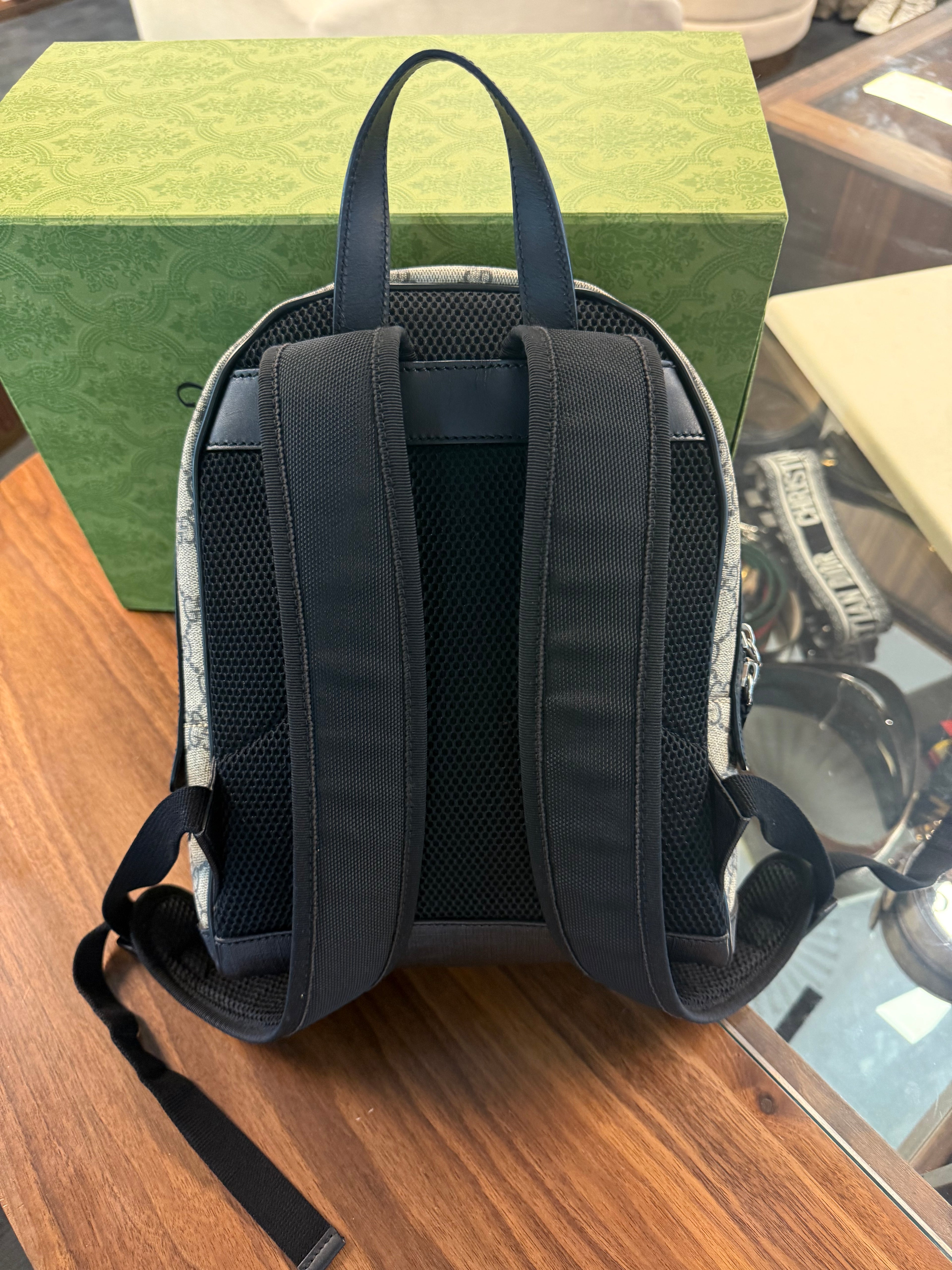 GUCCI SMALL EDEN BACKPACK SUPREME CANVAS