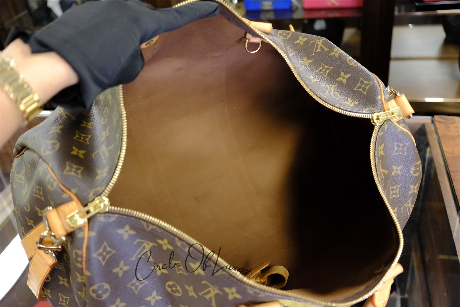 Louis Vuitton Keepall 55 Bandoulière  Monogram