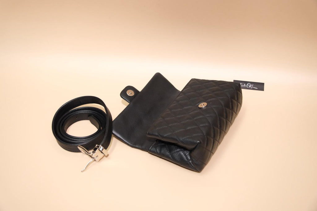 CHANEL 55 REISSUE BLACK CAVIAR BELT BAG SHW