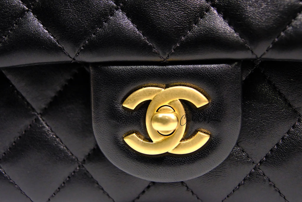 CHANEL MINI RECTANGLE PEARL CRUSH BLACK
