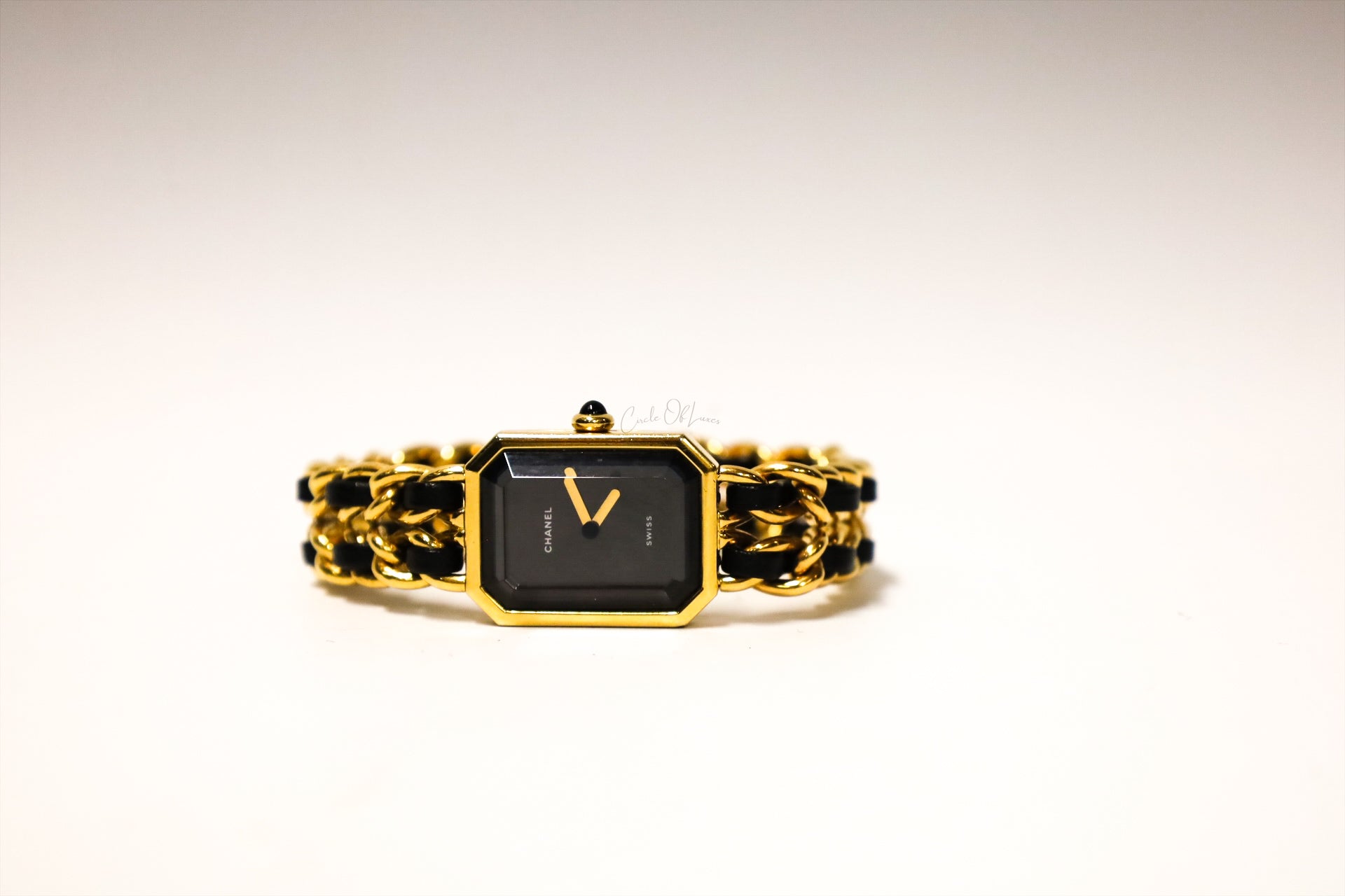 Iconic Chanel Première 24k gold plated Vintage Watch Size L
