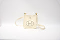 HERMES MINI EVELYNE CREAM GHW STAMP K
