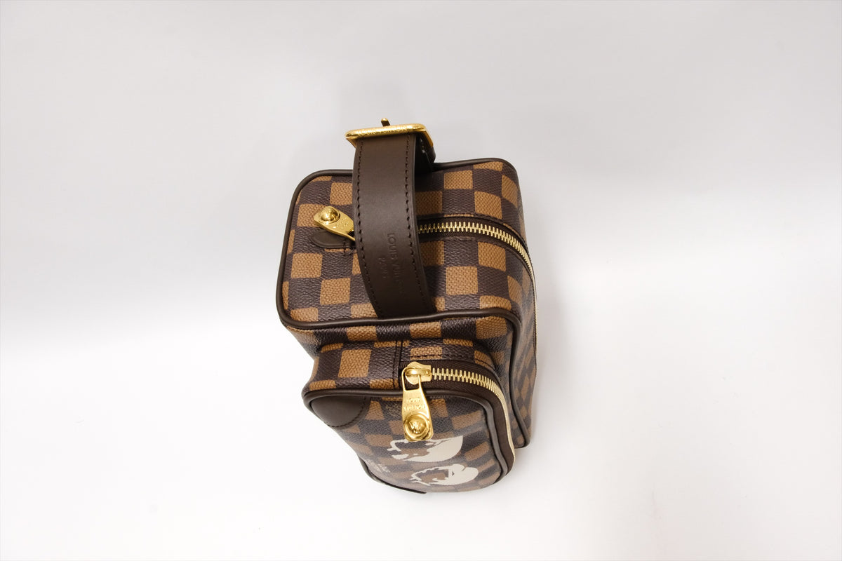 LOUIS VUITTON x NIGO DOPP KIT DAMIER PHRIENDSHIP