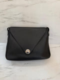 HERMES  TAURILLON CLEMENCE CHRISTINE BAG LEATHER BLACK SHW
