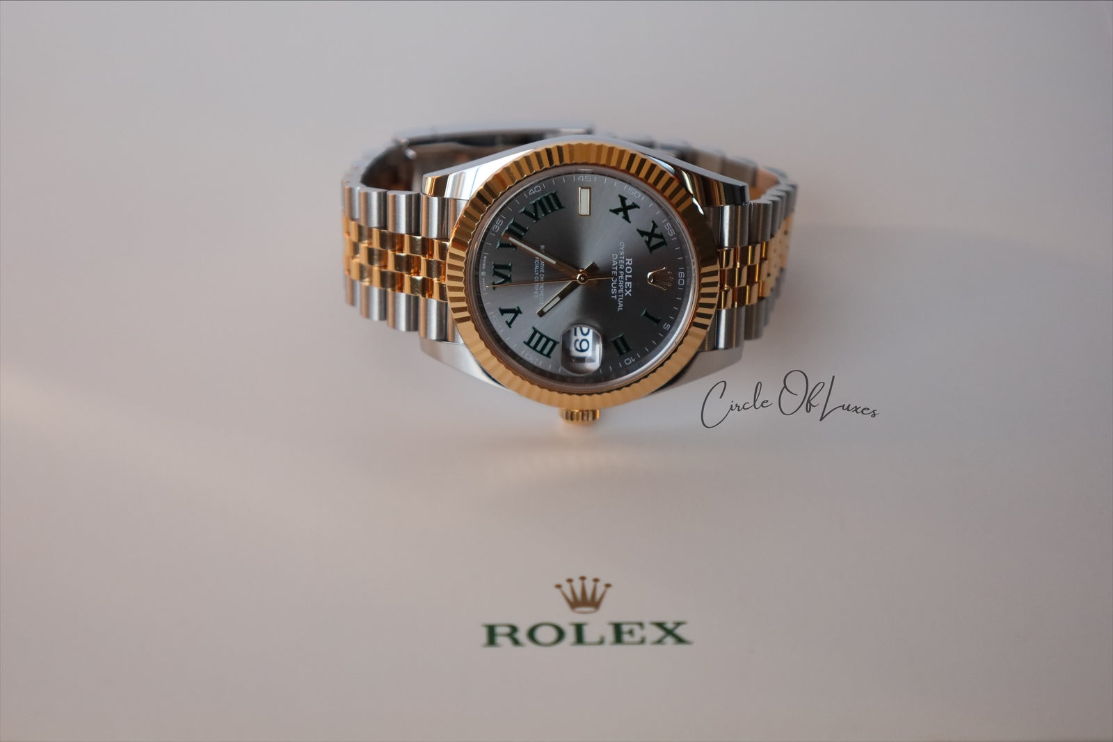 ROLEX WINBLEDON DATEJUST 41MM