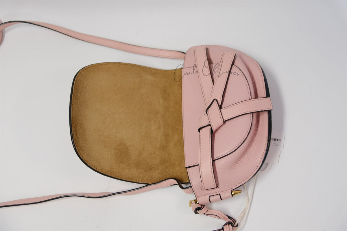 LOEWE MINI GATE CUIR ROSE PINK