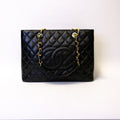 CHANEL GST BLACK CAVIAR GHW