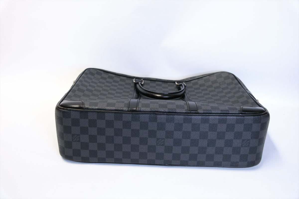 Louis Vuitton Business Bag Damier Graphite Canvas