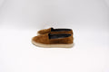 SAINT LAURENT BROWN SUEDE LOAFER SIZE 37