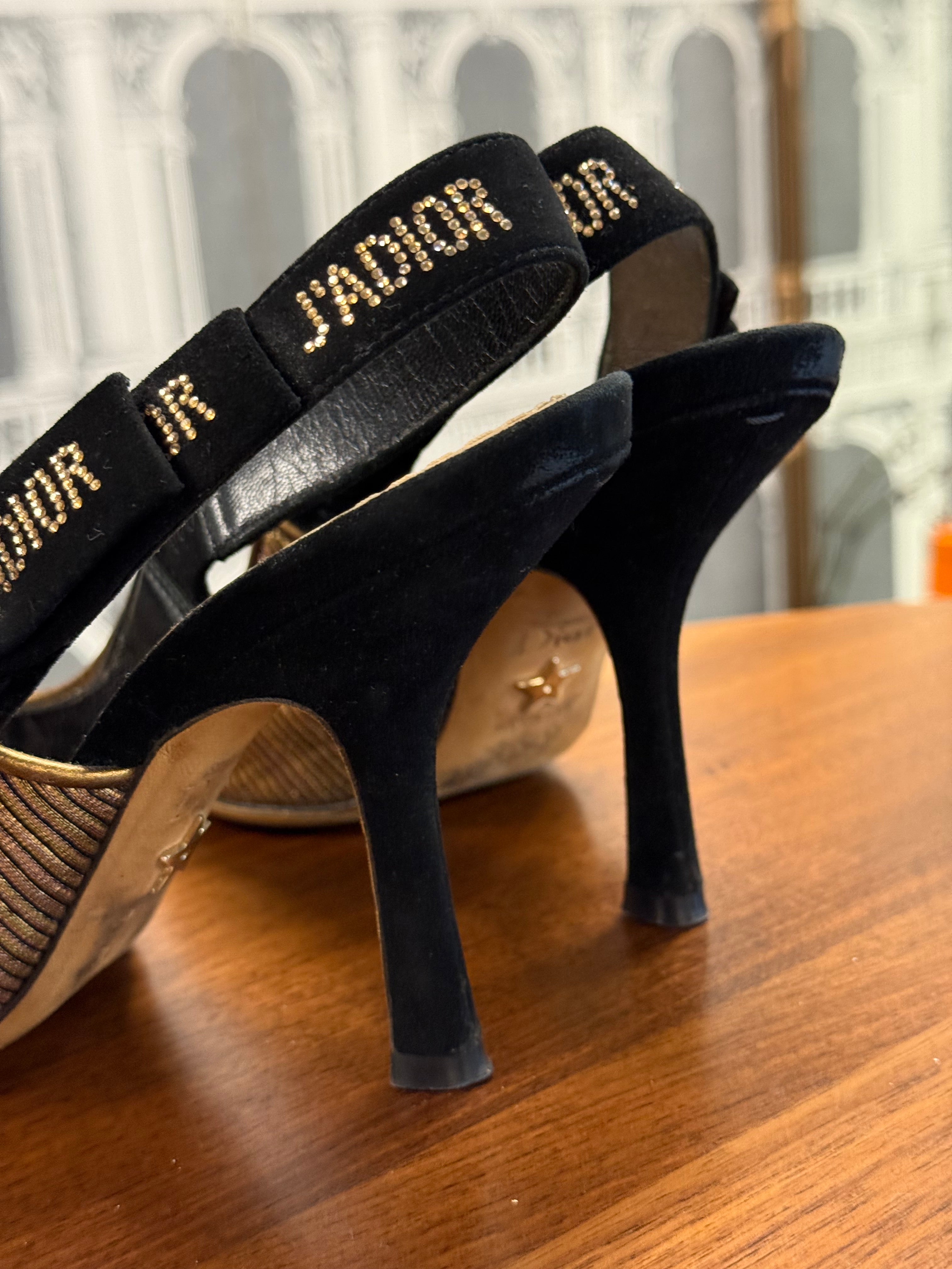 DIOR SLING BACK SHOES SIZE 36