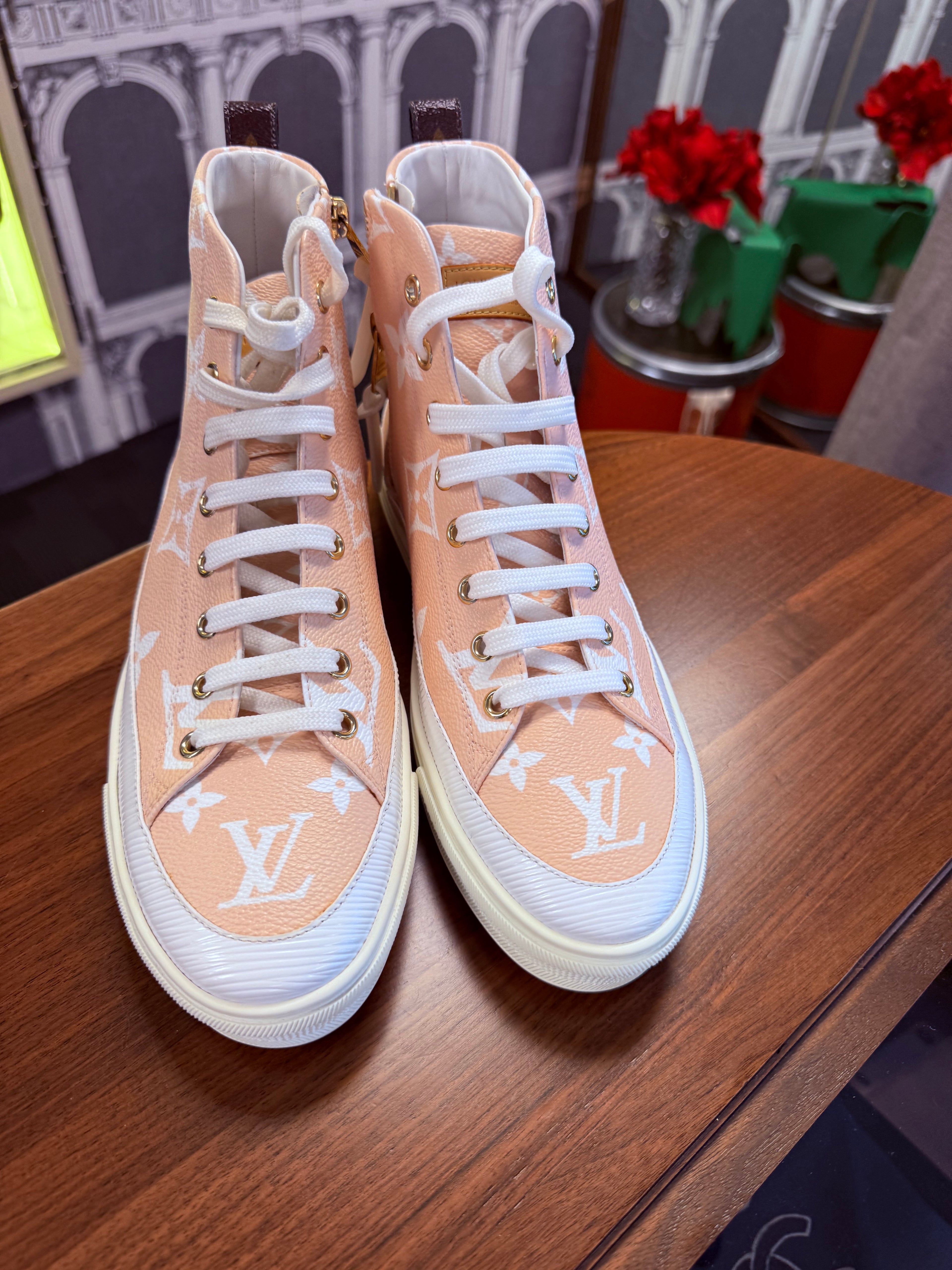 PINK STELLA HIGH SNEAKER SIZE 39