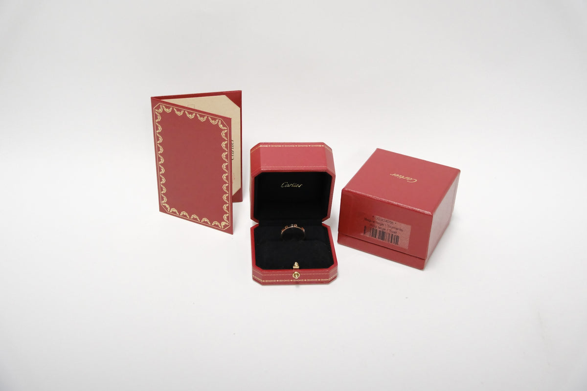 CARTIER LOVE RING ROSE GOLD 61 SMALL MODEL