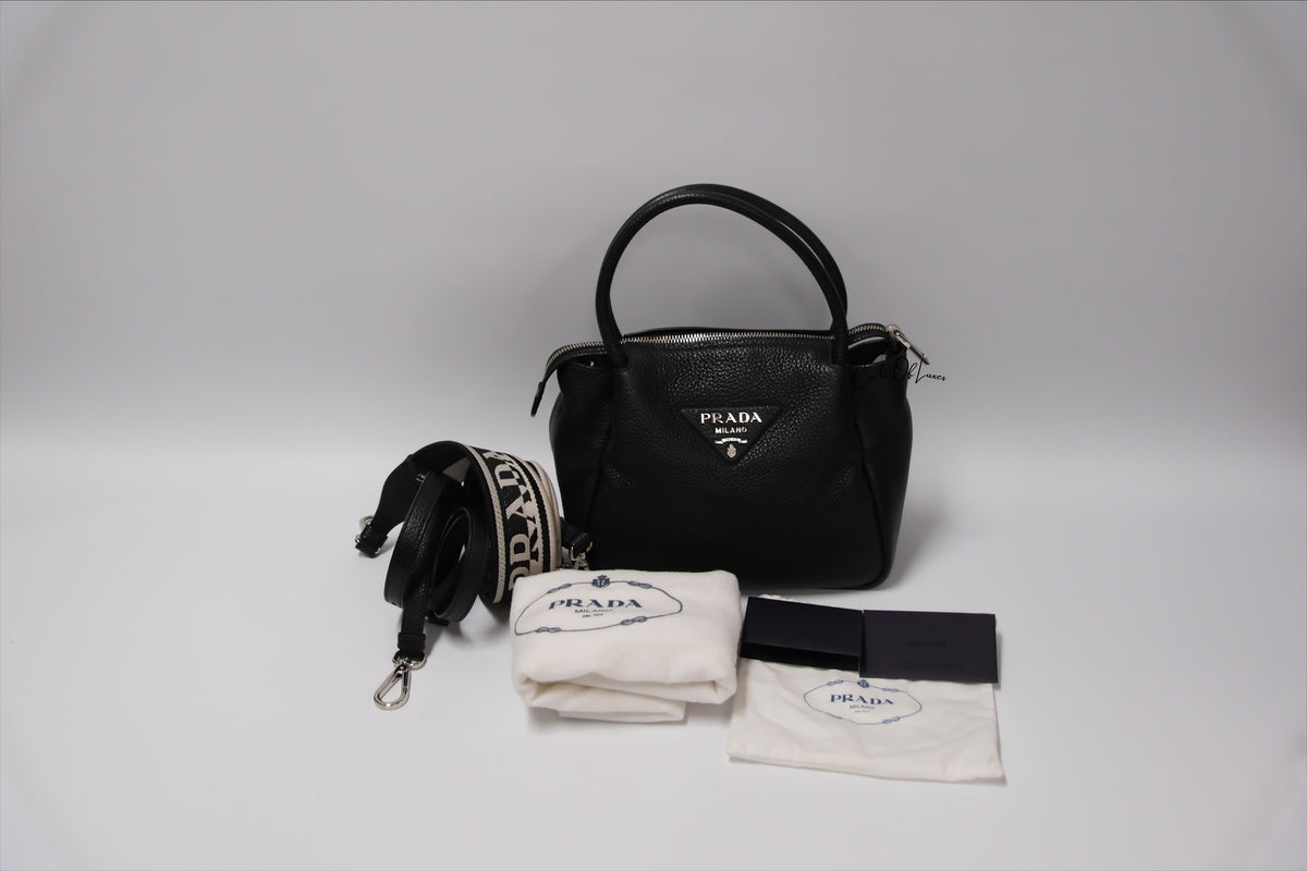 PRADA SMALL LEATHER BAG SHW