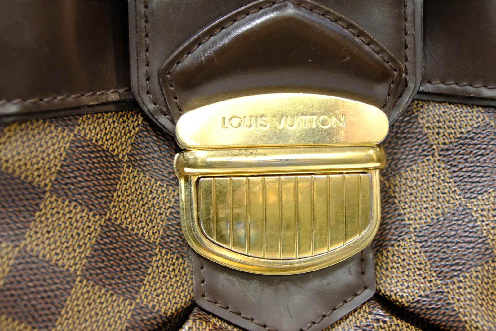 LOUIS VUITTON SISTIMA MM DAMIER  EBEN