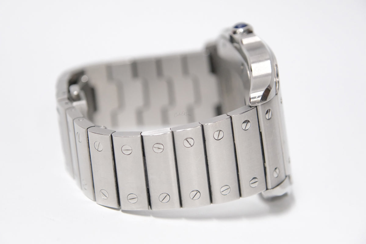 CARTIER SANTOS DE CARTIER WATCH GREEN DIAL