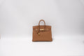 HERMES BIRKIN 25 GOLD ON GOLD TOGO