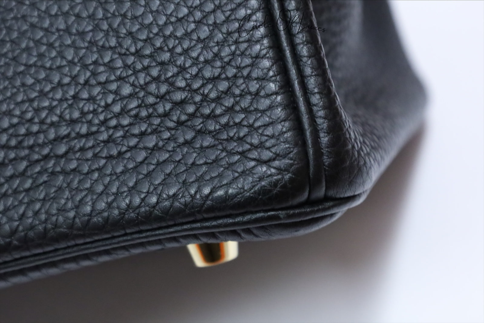 HERMES BIRKIN 25 NOIR GHW TO GO STAMP U