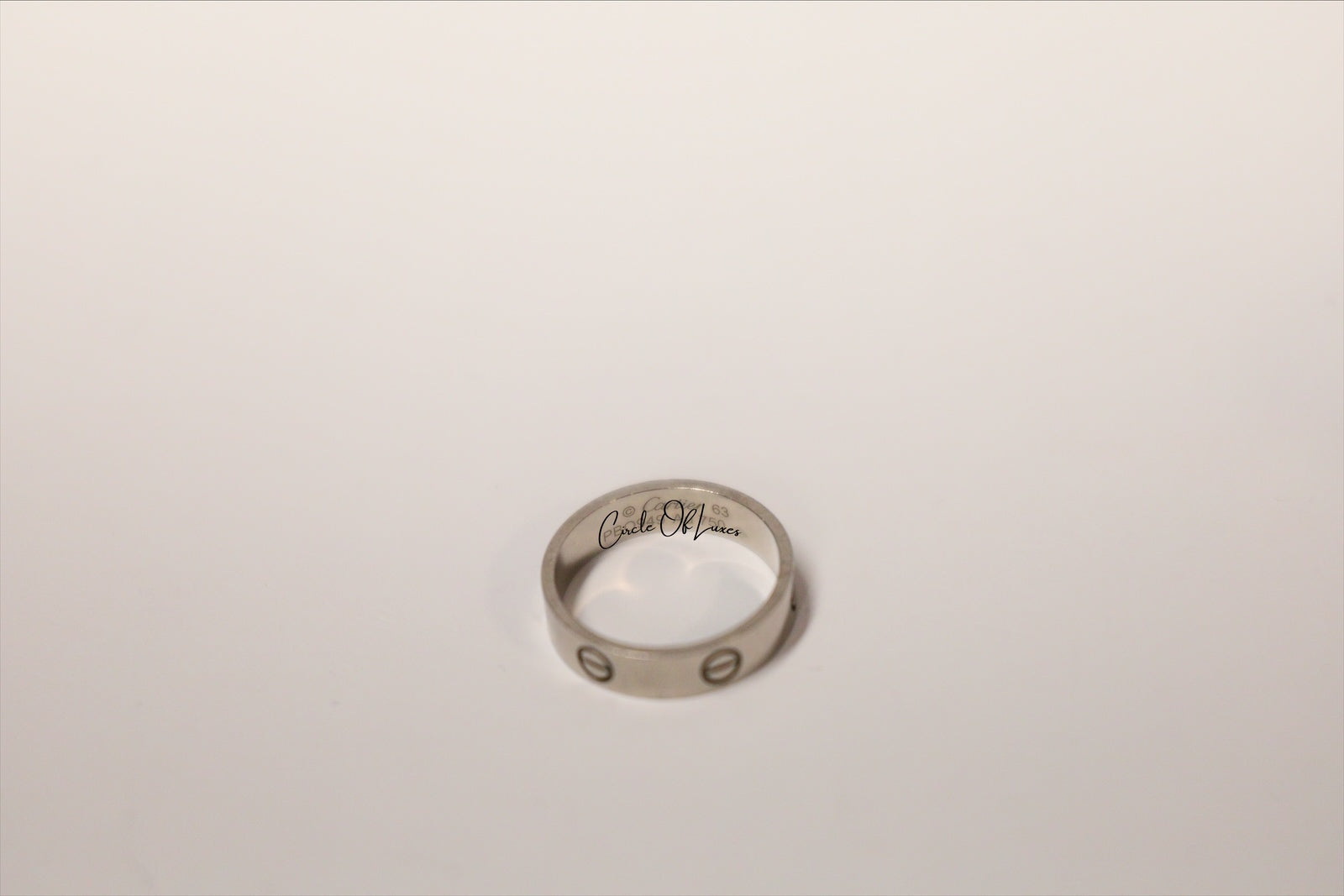 CARTIER LOVE RING 63 MEDIUM  MODEL