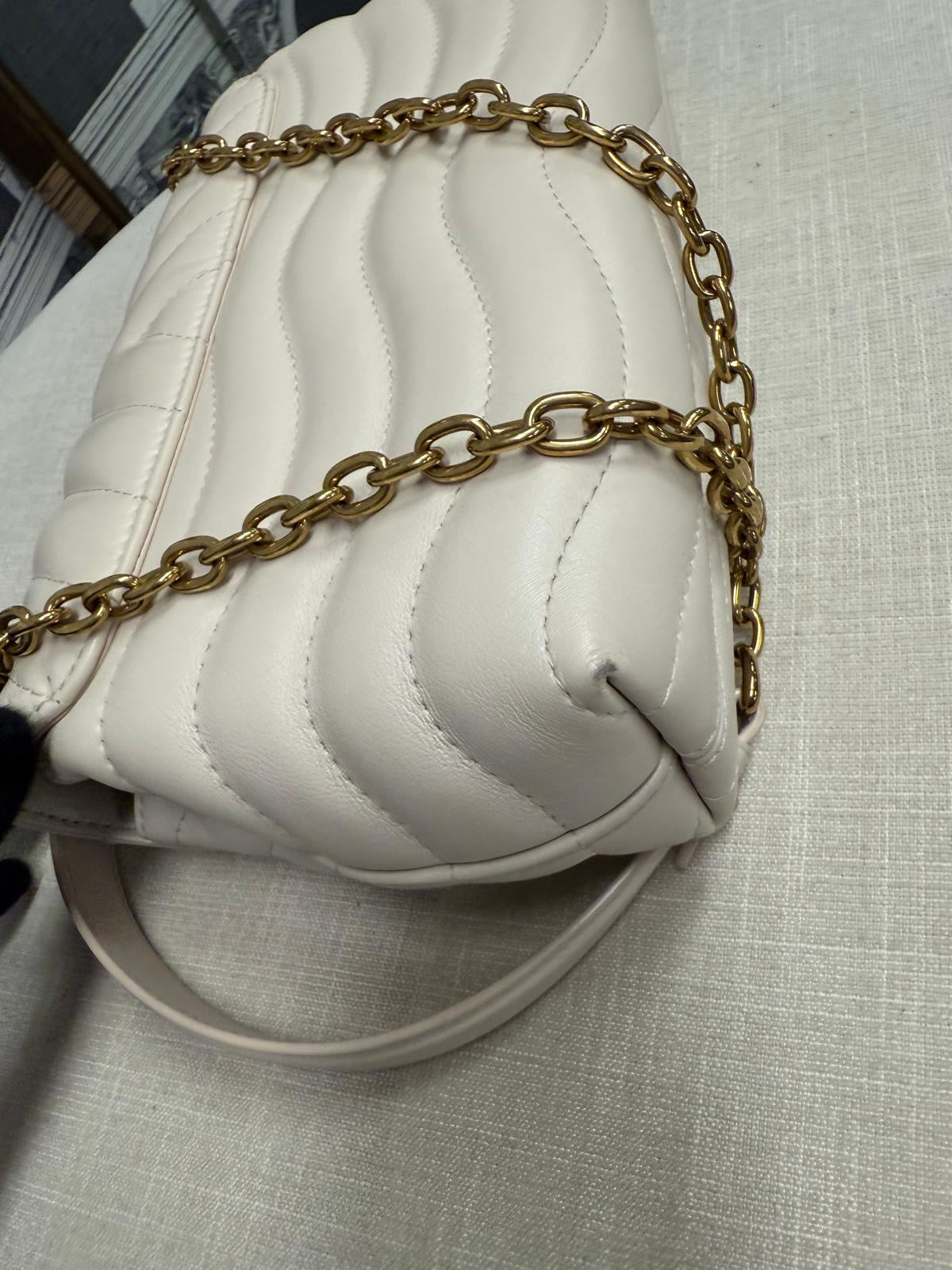 LOUIS VUITTON  NEW WAY MM IVORY CHAIN BAG