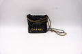 CHANEL C22 MINI BLACK GHW