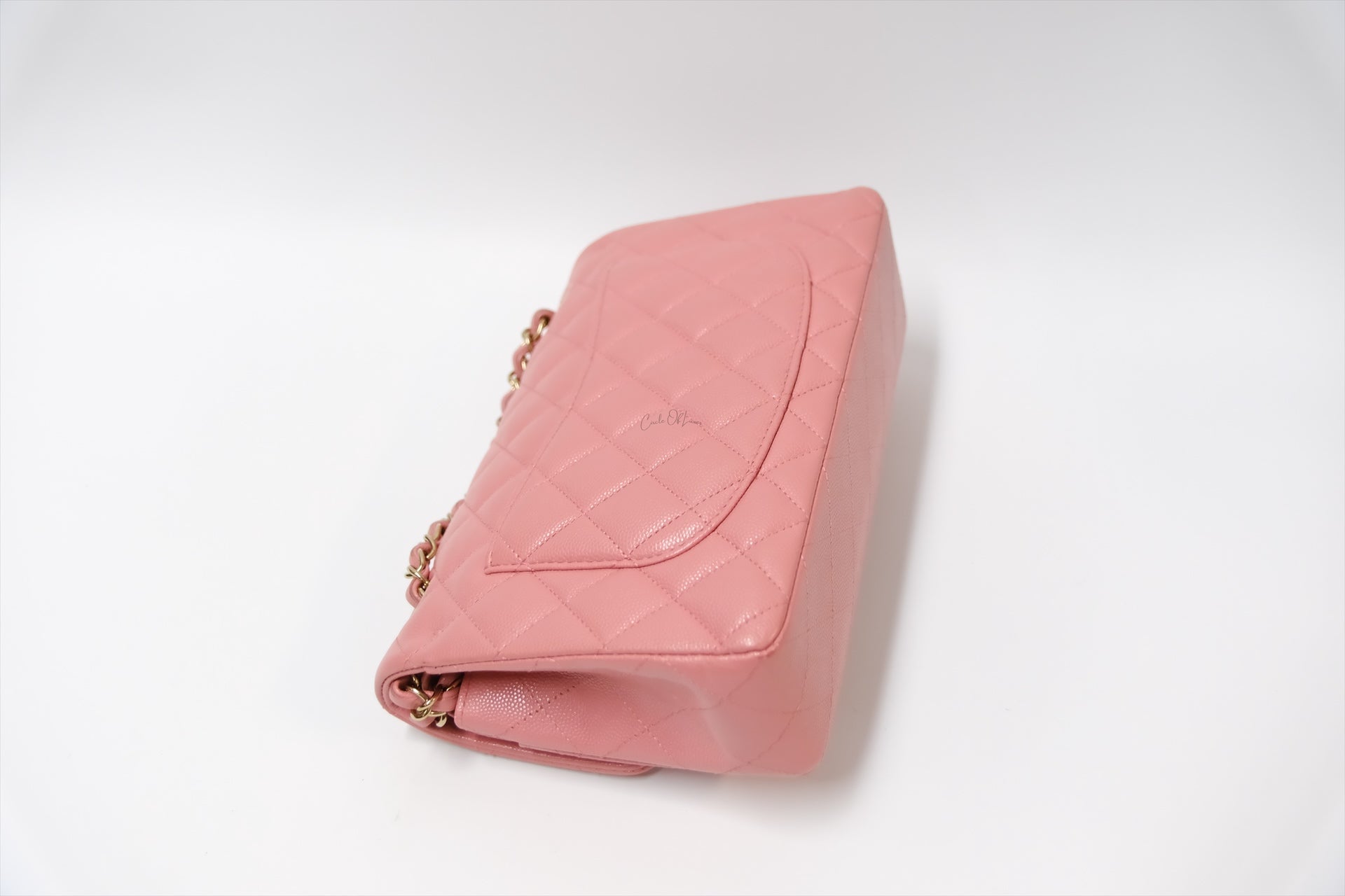 CHANEL CLASSIC SMALL PINK GHW