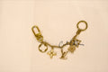 LOUIS VUITTON Fleur de Monogram Bag Charm Chain