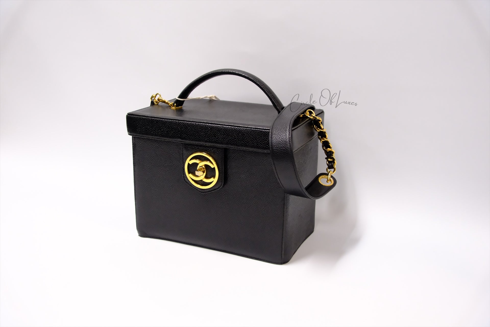 CHANEL VINTAGE VANITY SHOULDER BAG