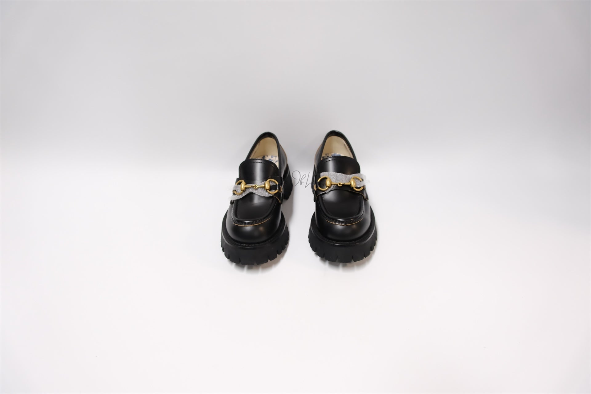 GUCCI LOAFER PLATFORM SIZE 34.5