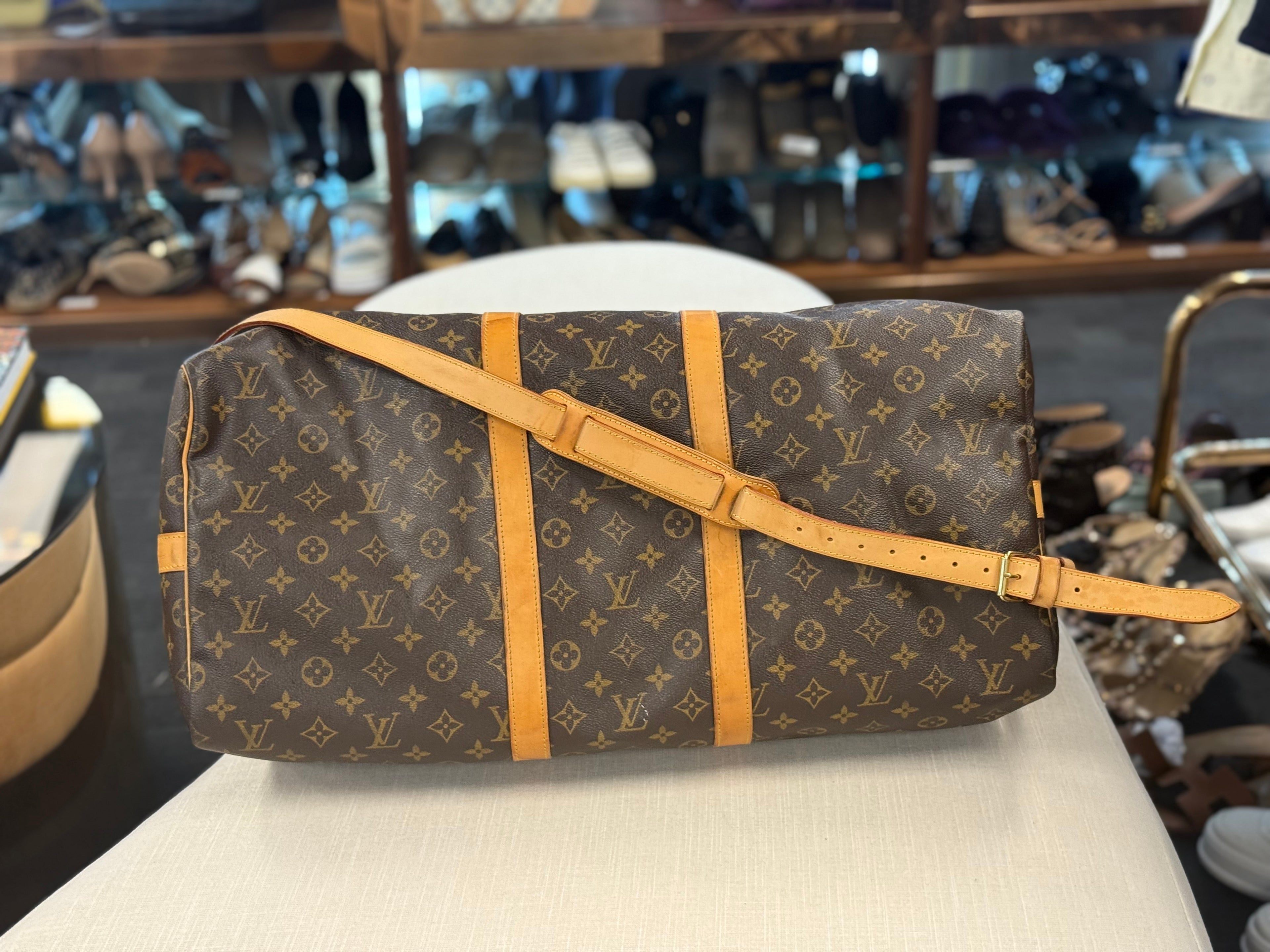LOUIS VUITTON KEEPALL 55 MONOGRAM